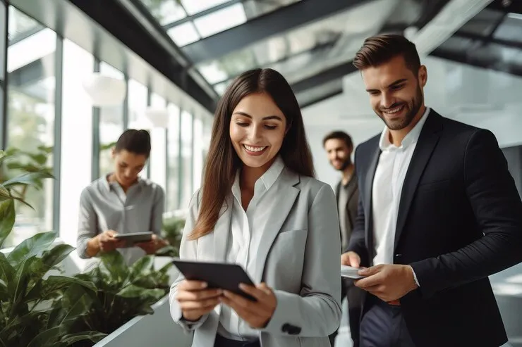 Business students studying in Australia